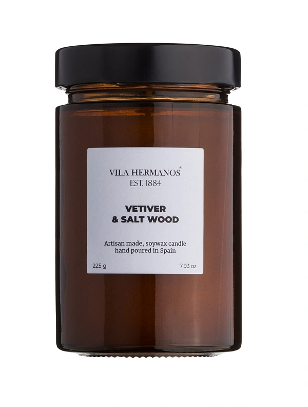 Apothecary свеча vetiver and salt wood 225г