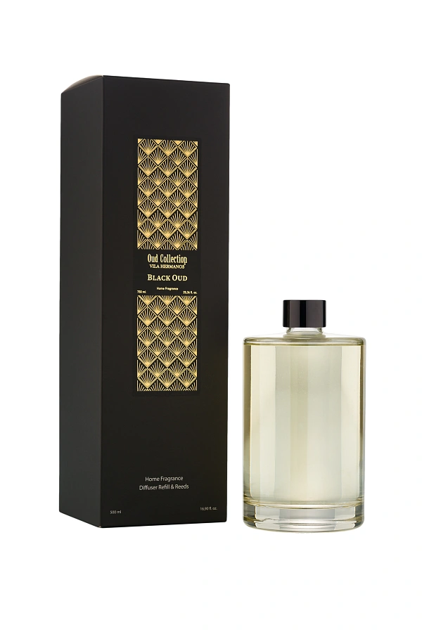 Рефилл для заправки диффузора 500мл Black Oud с палочками