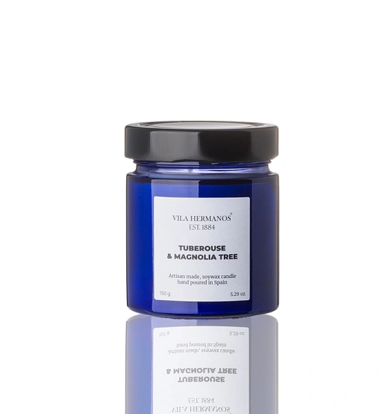 Apothecary blue свеча tuberous and magnolia tree 150гр