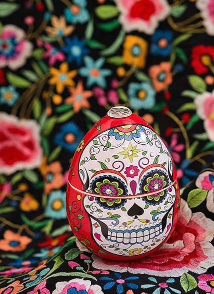 Skull ceramic свеча Red skull 220г