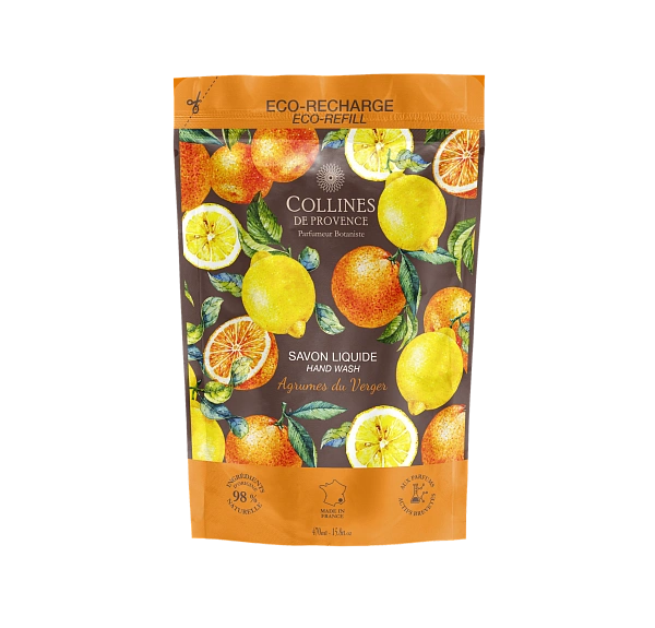 Fraicheur Vegetale рефилл жидкое мыло Citrus Orchard Glow 470мл