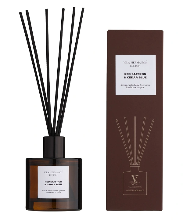 Apothecary диффузор red saffron and cedar blue 100мл