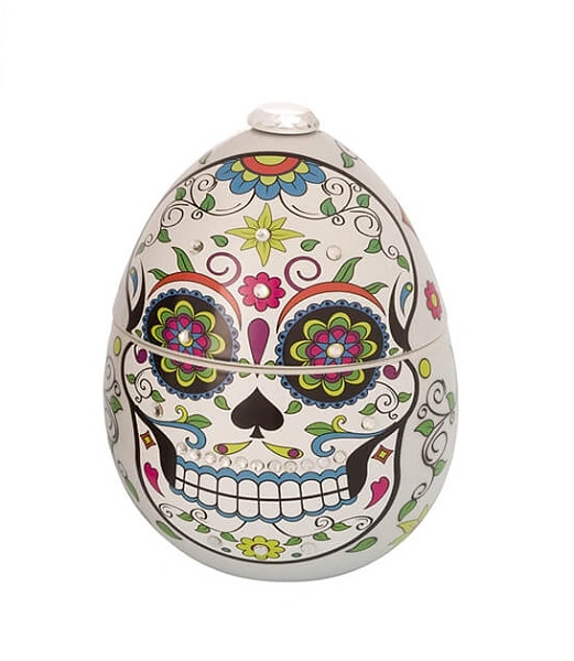 Skull ceramic свеча White skull 220г