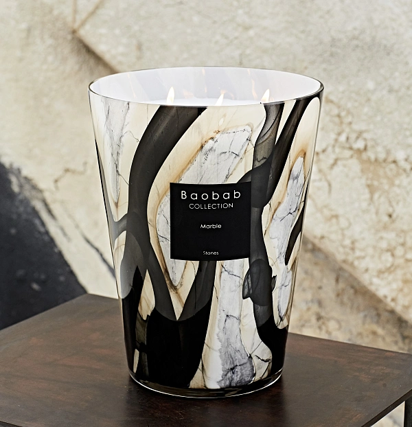 Stones свеча Max 24 Marble 3000г