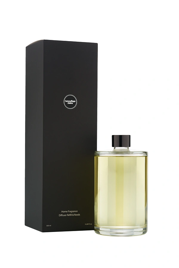 Рефилл для заправки диффузора 500мл Zebra с палочками
