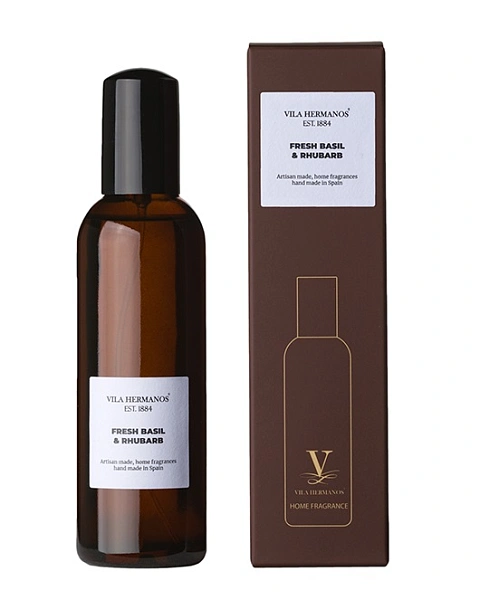 Apothecary спрей для дома fresh basil and rhubarb 100мл