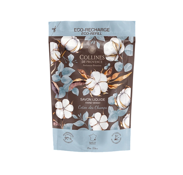 Fraicheur Vegetale рефилл жидкое мыло Cotton Breeze 470мл