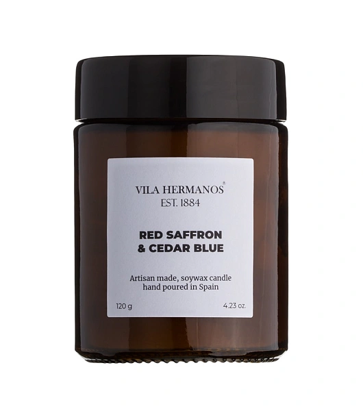 Apothecary свеча red saffron and cedar blue 150г