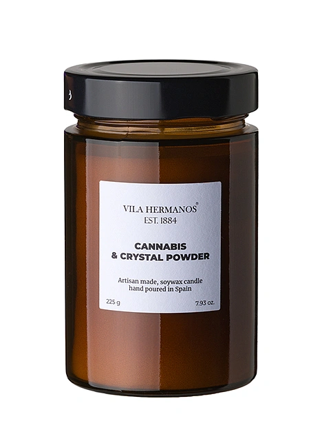 Apothecary свеча cannabis and cristal powder 225г