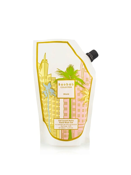 Cosmetics рефилл моющий гель для рук Miami 350мл