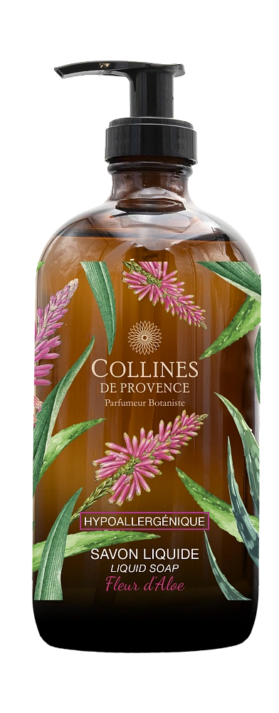 Fraicheur Vegetale жидкое мыло гипоаллергенное Aloe Blossom 470мл