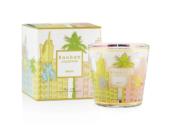 My First Baobab свеча Cities Miami 190г