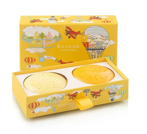 Cosmetics набор мыло Miami-Saint-Tropez 2x150г